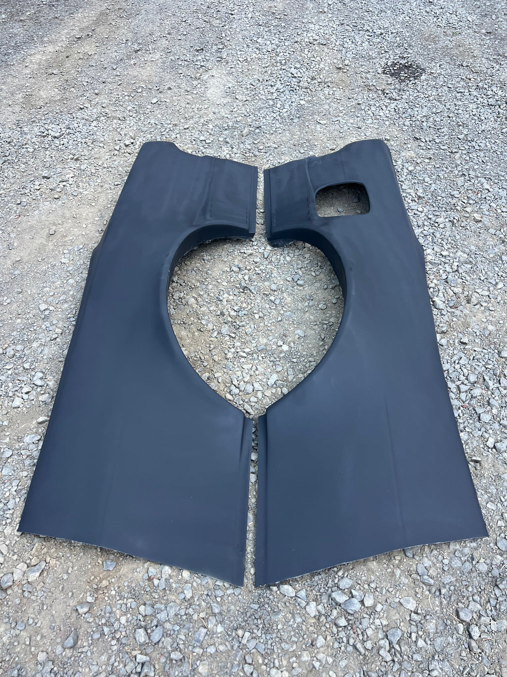 V2 f-13 coupe rear quarter panels 55mm