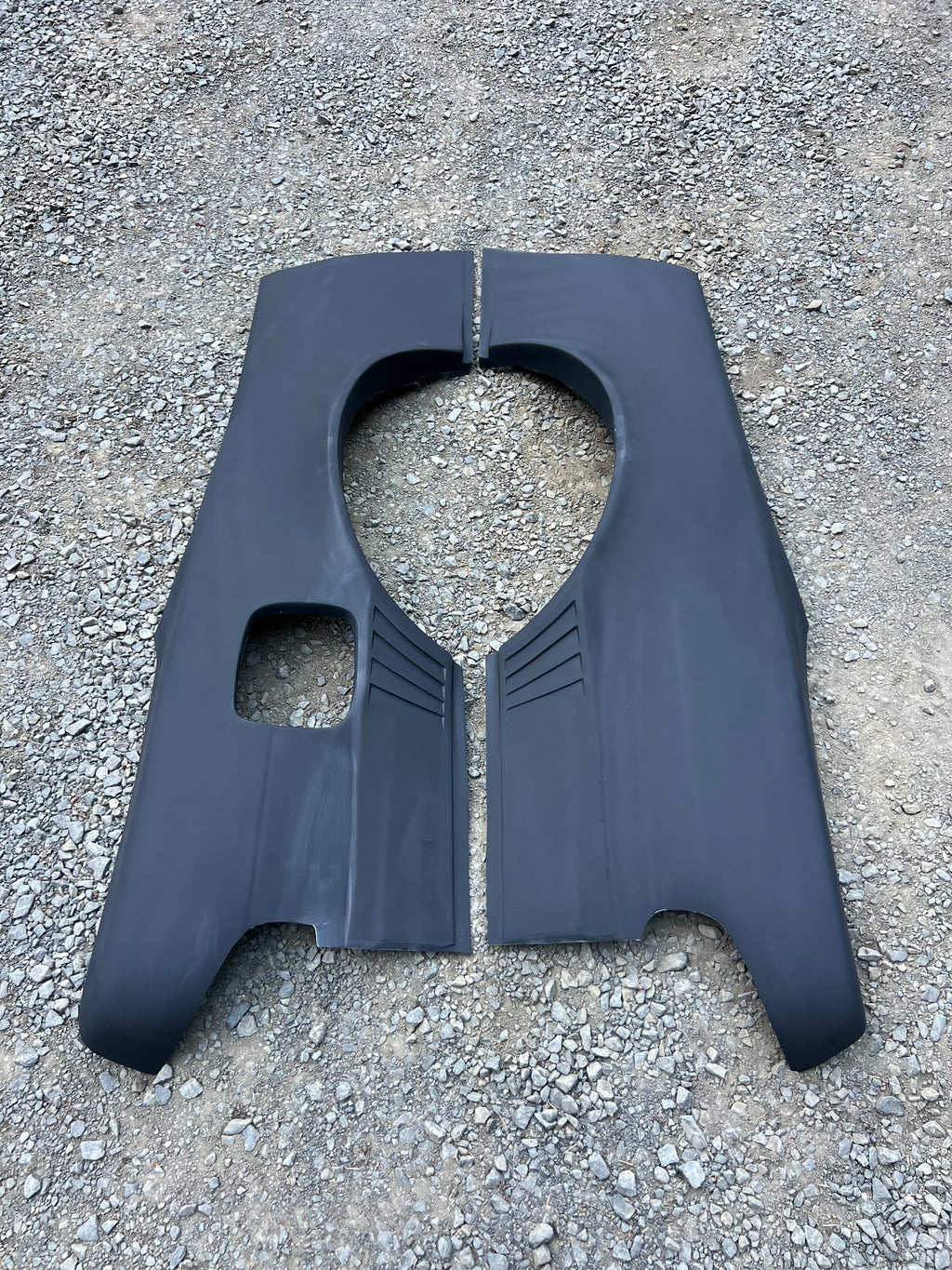 V2 f-13 coupe rear quarter panels 55mm