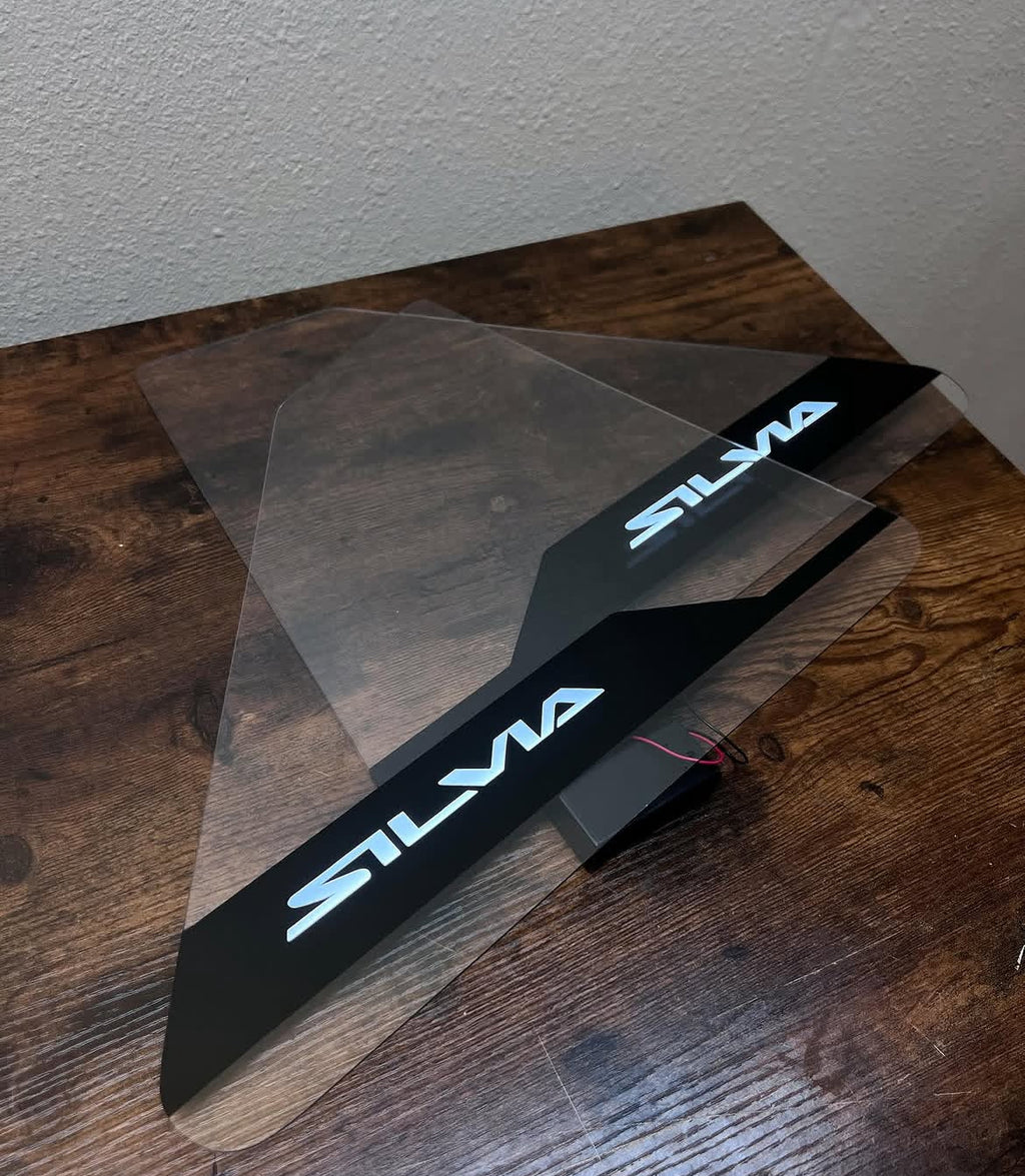 S13 coupe “Silvia” illuminated inserts