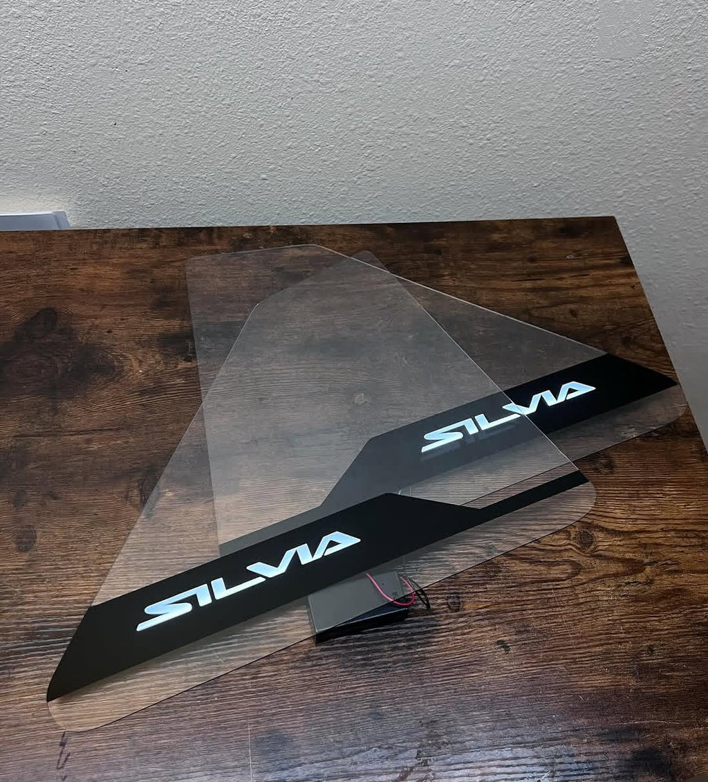 S13 coupe “Silvia” illuminated inserts